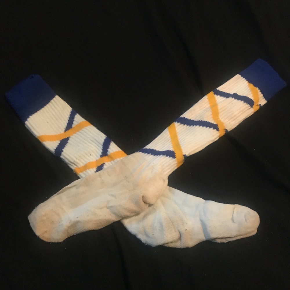 Patterned knee high socks